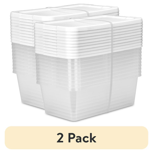 Sterilite clear storage - sterilite, qt