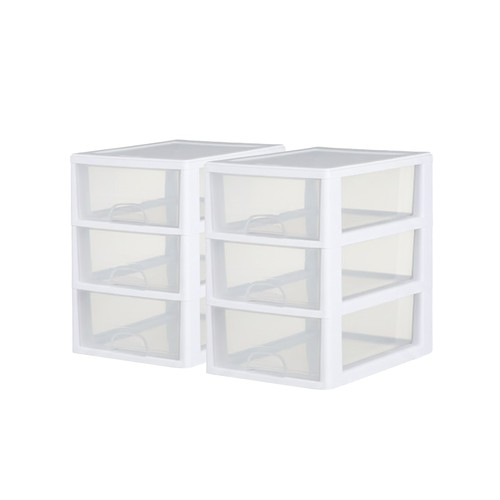 Sterilite 6qt stacking storage - 6qt,
