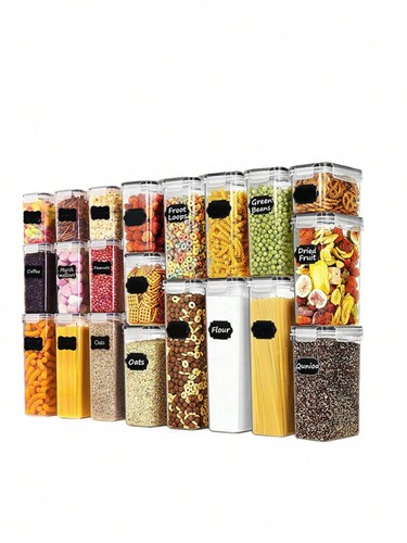 24pcs food storage containers - 24pcs,