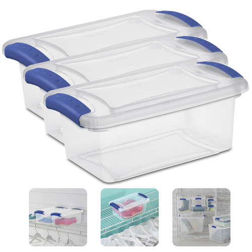 Quart small latching storage - small,
