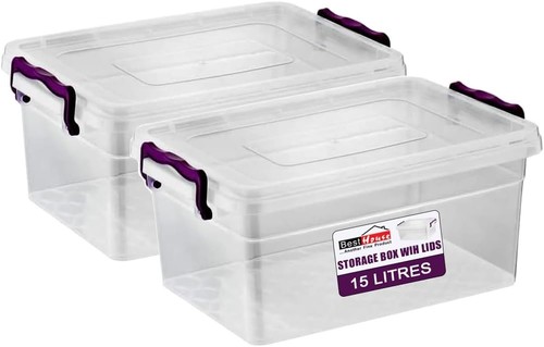 15l clear rectangle - bh,