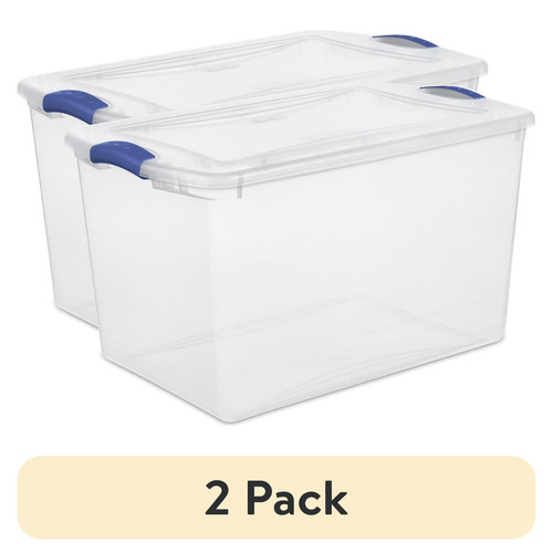 Stackable plastic - of,