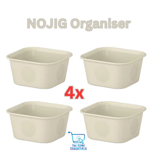 Ikea nojig storage - 4x,