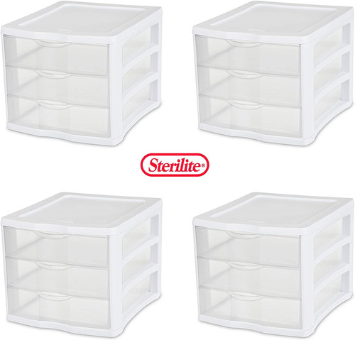Sterilite 1791 4pk drawer - sterilite,