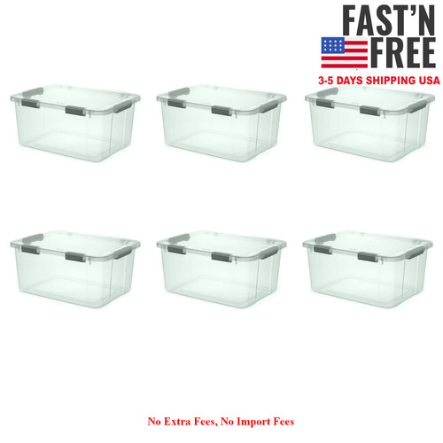 Sterilite hingelid clear - sterilite,