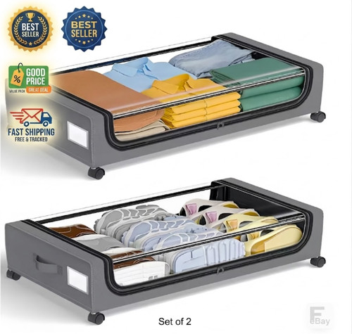 Pack rolling under bed - rolling,