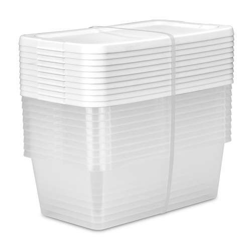 Sterilite clear storage - sterilite, qt