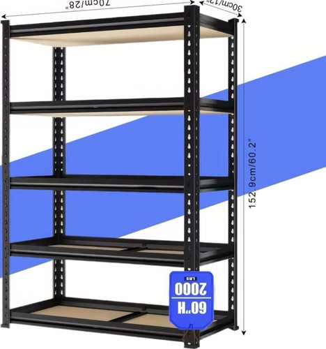 Heavy duty adjustable tier - duty, 5-tier