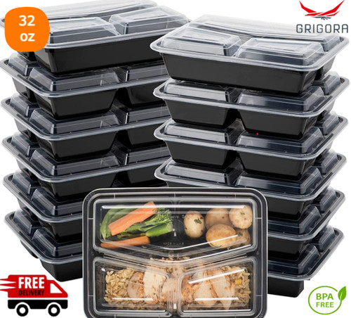 Compartment meal prep - 3,