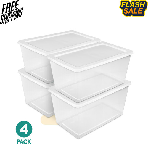 Sterilite clear storage - sterilite,